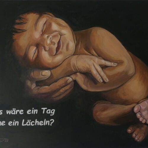 Was wäre ein Tag ohne ein Lächeln